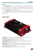 Preview for 4 page of JFA Electronicos X-Line 120A User Manual