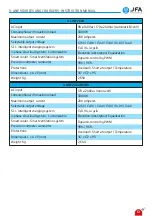 Preview for 13 page of JFA Electronicos X-Line 120A User Manual