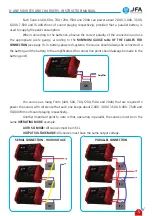 Предварительный просмотр 6 страницы JFA Electronicos X-Line 40A User Manual