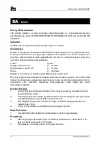 Preview for 14 page of JFD Ultralite 2 BIBS User Manual