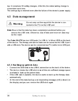 Предварительный просмотр 37 страницы JFRMEDICAL Cube 30 ATV User Manual