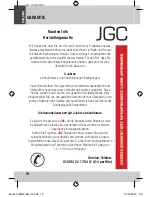 Предварительный просмотр 10 страницы JGC JGC-ML-400 User Manual