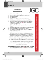 Предварительный просмотр 12 страницы JGC JGC-ML-400 User Manual