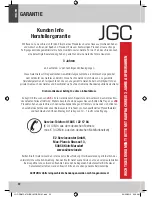 Preview for 20 page of JGC JGC-RRMP-670 USB User Manual