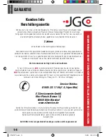 Preview for 14 page of JGC JGC-RRMP-6770 User Manual