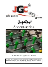 JGC Jupiter Soccer Series Maintenance Instructions preview