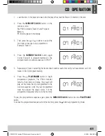 Preview for 41 page of JGC RRMP 4700 User Manual