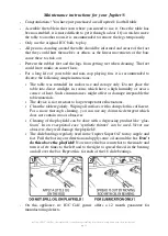 Preview for 6 page of JGC Soccer Series Maintenance Manual