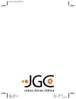 Предварительный просмотр 24 страницы JGC TCD-629 User Manual