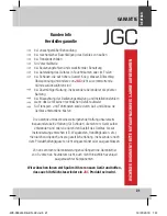 Preview for 21 page of JGC WE-055 User Manual