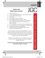 Предварительный просмотр 41 страницы JGC WE-055 User Manual