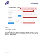 Предварительный просмотр 23 страницы JGR PT1 User Manual