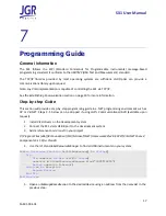Preview for 22 page of JGR SX1 User Manual