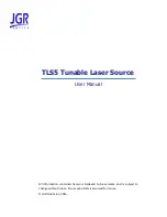 JGR TLS5 User Manual preview