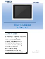 Preview for 1 page of JHCTech ALAD-A1201T User Manual