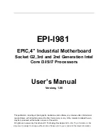 JHCTech EPI-I981 User Manual предпросмотр