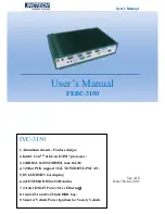 Предварительный просмотр 1 страницы JHCTech FEBC-3150 User Manual