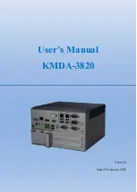 JHCTech KMDA-3820 User Manual предпросмотр