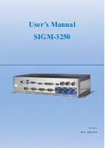 JHCTech SIGM-3250 Series User Manual предпросмотр