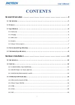 Preview for 6 page of JHCTech SIGM-3250 Series User Manual