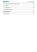 Preview for 8 page of JHCTech SIGM-3250 Series User Manual