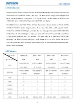 Preview for 10 page of JHCTech SIGM-3250 Series User Manual