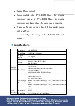 Preview for 3 page of Jiafu JFMC-SSE331-10 User Manual