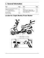 Preview for 4 page of Jialing Honda JL50QT-X1/8 Service And Repair Manual