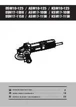 JIANGSU DSM10-125 Operating Instructions Manual preview