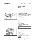 Preview for 47 page of Jianshe JS125-6B Maintenance Manual