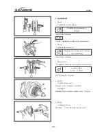 Preview for 86 page of Jianshe JS125-6B Maintenance Manual