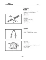 Preview for 139 page of Jianshe JS125-6B Maintenance Manual