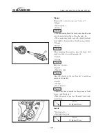 Preview for 187 page of Jianshe JS125-6B Maintenance Manual