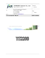 Jict WS2200 User Manual предпросмотр