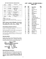 Preview for 4 page of Jiffy LECTRIC STX PROII Operating Manual/Parts Manual