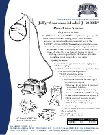 Preview for 1 page of Jiffy Pro-Line J-4000B Specifications