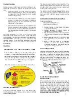 Предварительный просмотр 3 страницы Jiffy STX Pro Lectric 45 Operating Manual/Parts Manual