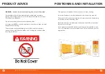 Preview for 4 page of Jigsaw Infrared Heater Instruction Manual