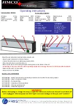 Preview for 2 page of JIMCO OZ1000 User Manual