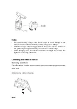 Предварительный просмотр 27 страницы Jimmy VW302 User Manual