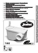 JIMTEN Ciclon XS T-502 Maintenance And Instruction Manual предпросмотр