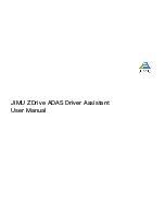 Jimu ZDrive ADAS User Manual предпросмотр