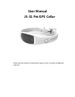 Предварительный просмотр 1 страницы JIN SHENG JS-S1 Pet GPS Collar User Manual