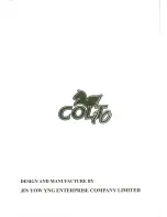 Preview for 14 page of JIN YOW COLT 10 Instruction Manual