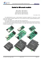 Предварительный просмотр 1 страницы Jinan USR IOT Technology USR-TCP232-2 Instructions Manual