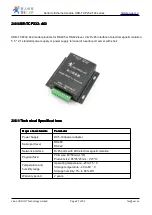 Предварительный просмотр 27 страницы Jinan USR IOT Technology USR-TCP232-2 Instructions Manual