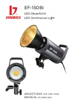 Jinbei EF-150Bi Manual preview