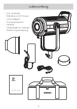 Предварительный просмотр 5 страницы Jinbei EFC-150 RGB Manual