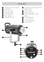 Предварительный просмотр 22 страницы Jinbei EFC-150 RGB Manual