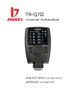 Предварительный просмотр 1 страницы Jinbei TR-Q7II Manual